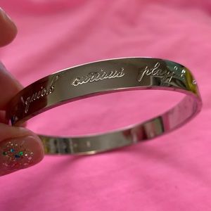 kate spare stand out and shine silver bangle